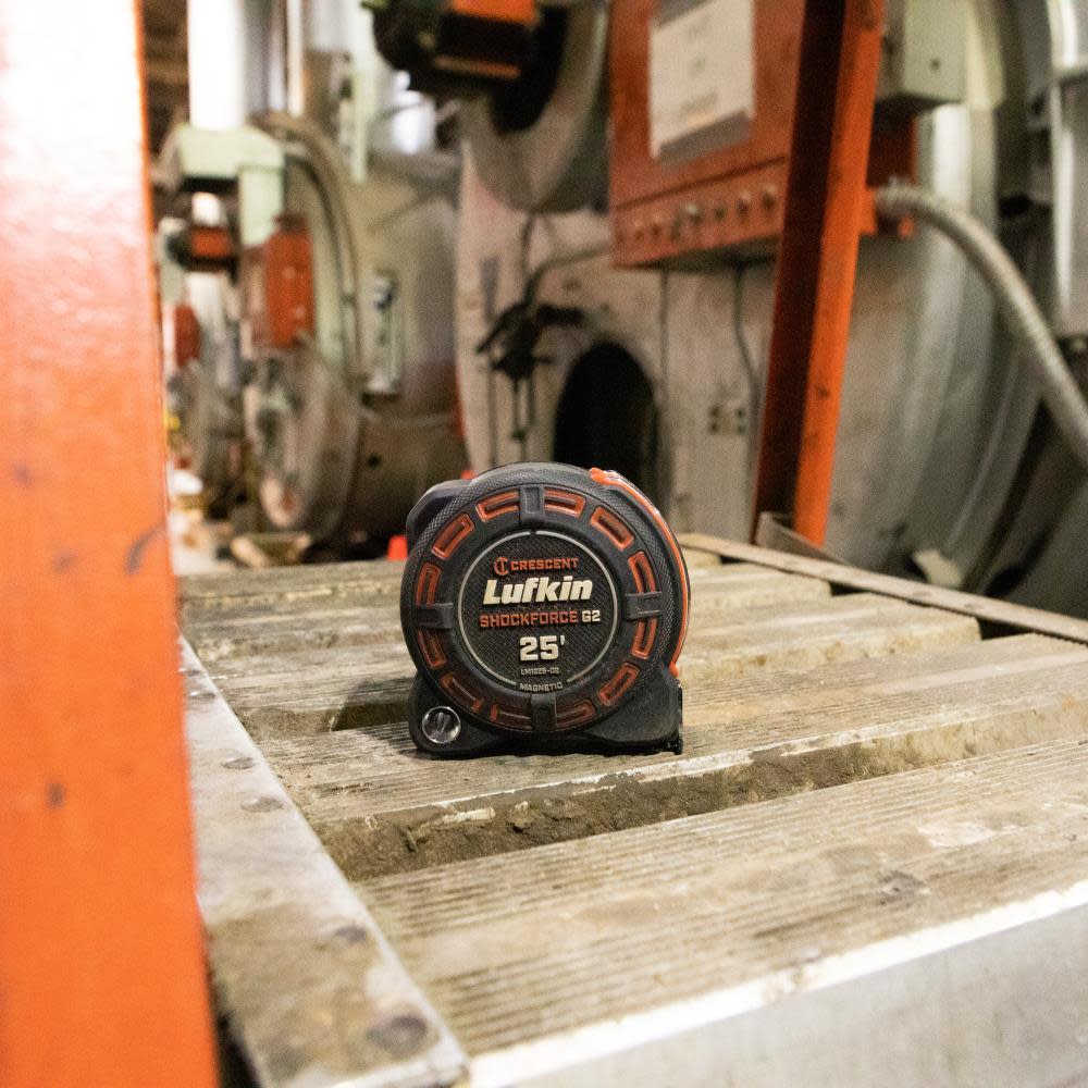 Crescent Lufkin Shockforce G2 Tape Measure 1 1/4″ x 25′ - Ascmtools