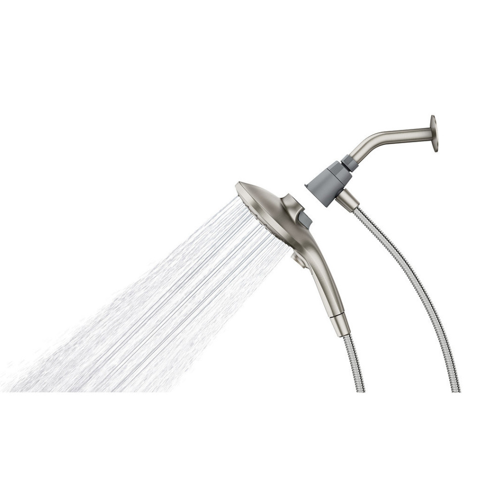 Moen Engage Spot Resist Nickel 5.5″ Spray Head Handheld Shower - Ascmtools