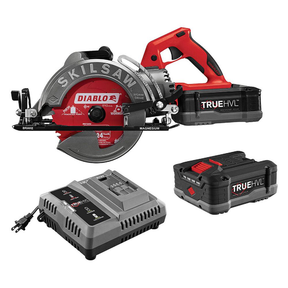 Skilsaw 7 1/4″ Worm Drive Saw Kit with Carbide Blade - Ascmtools