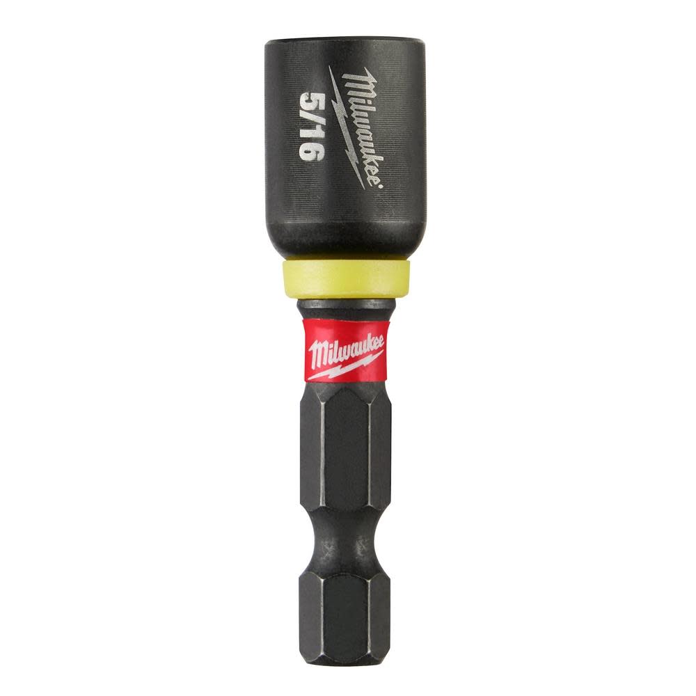 Milwaukee SHOCKWAVE Impact Duty 5/16 x 1 7/8″ Magnetic Nut Driver 10pk - Ascmtools