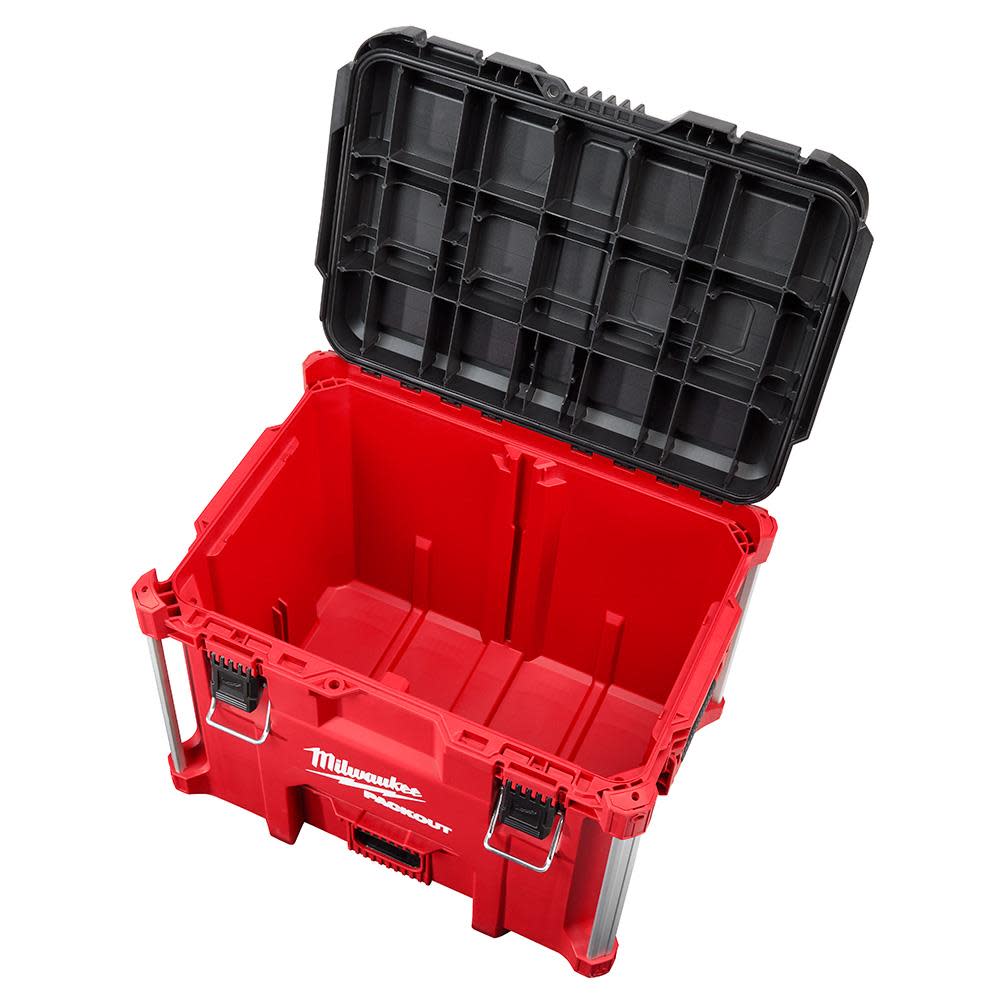 Milwaukee PACKOUT XL Tool Box and 2 Wheel Cart Bundle - Ascmtools
