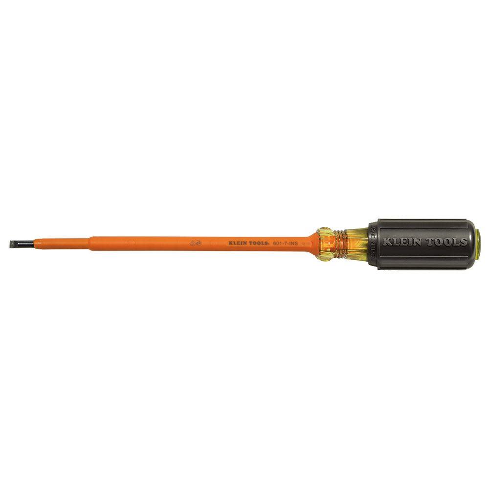 Klein Tools Screwdriver Insulated 3/16″ Cab 7″ - Ascmtools