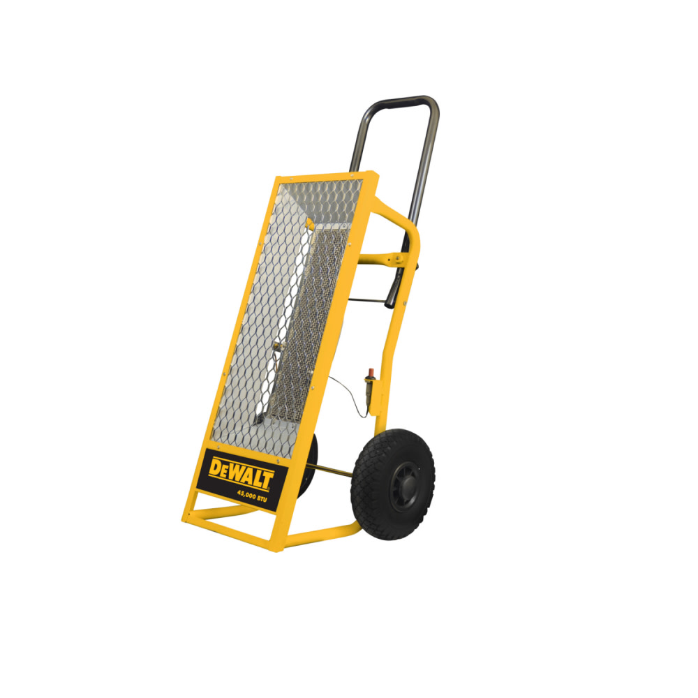 DEWALT DXH45LP Portable radiant 45000 BTU heater - Ascmtools