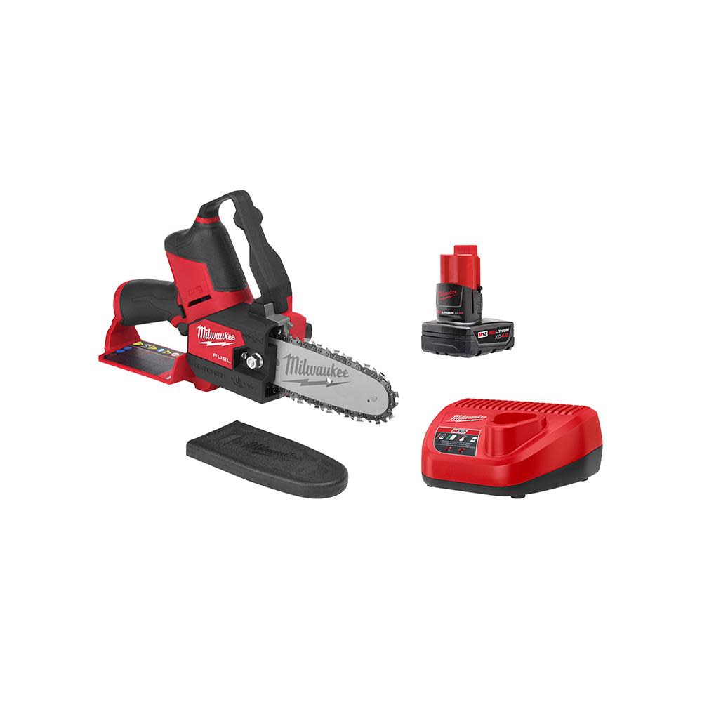 Milwaukee M12 FUEL HATCHET 6″ Pruning Saw Kit - Ascmtools