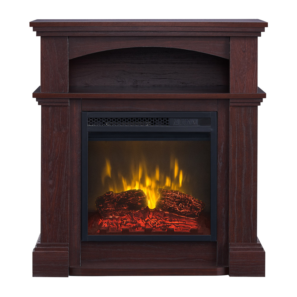 Hearthpro Compact Electric Fireplace with Storage - Ascmtools
