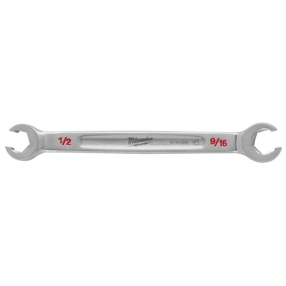 Milwaukee 1/2″ X 9/16″ Double End Flare Nut Wrench - Ascmtools