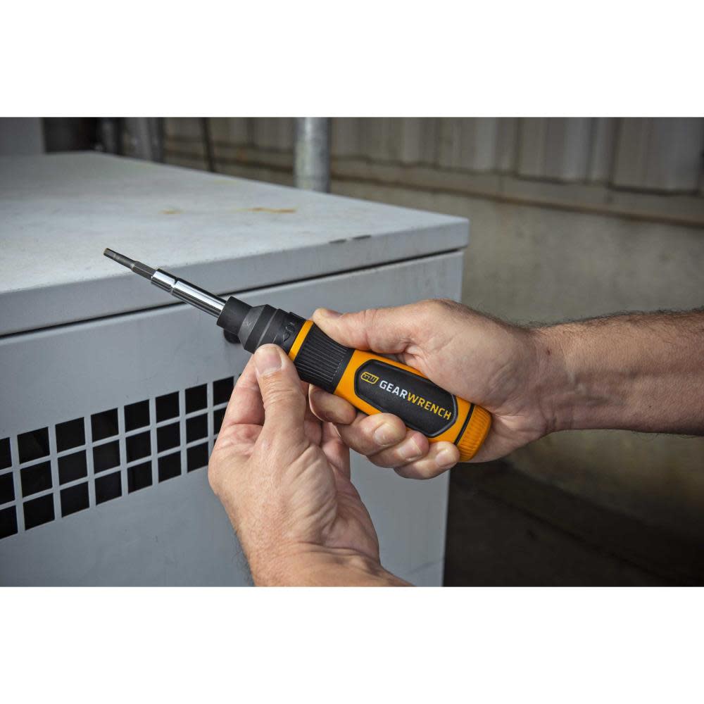 GEARWRENCH Multi Bit Driver Ratcheting 11 in 1 - Ascmtools