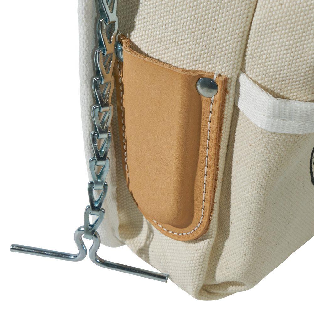 Klein Tools 5 Pocket Tool Pouch Canvas - Ascmtools
