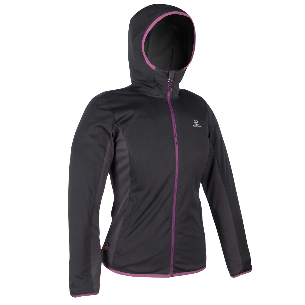 Mobile Warming Traveller Jacket Womens 7.4V Black Medium - Ascmtools