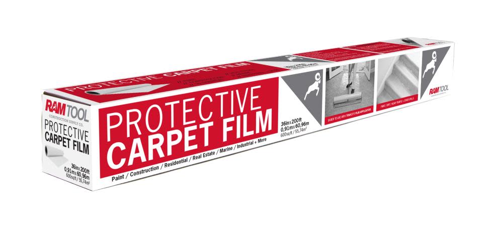 Trimaco 36 in. x 200 ft. 2-mil Carpet Protection Film - Ascmtools