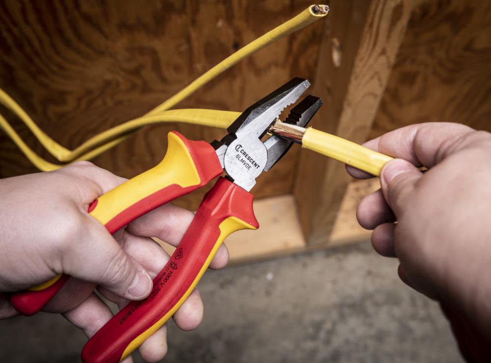 Crescent Plier 8″ VDE Insulated Lineman - Ascmtools