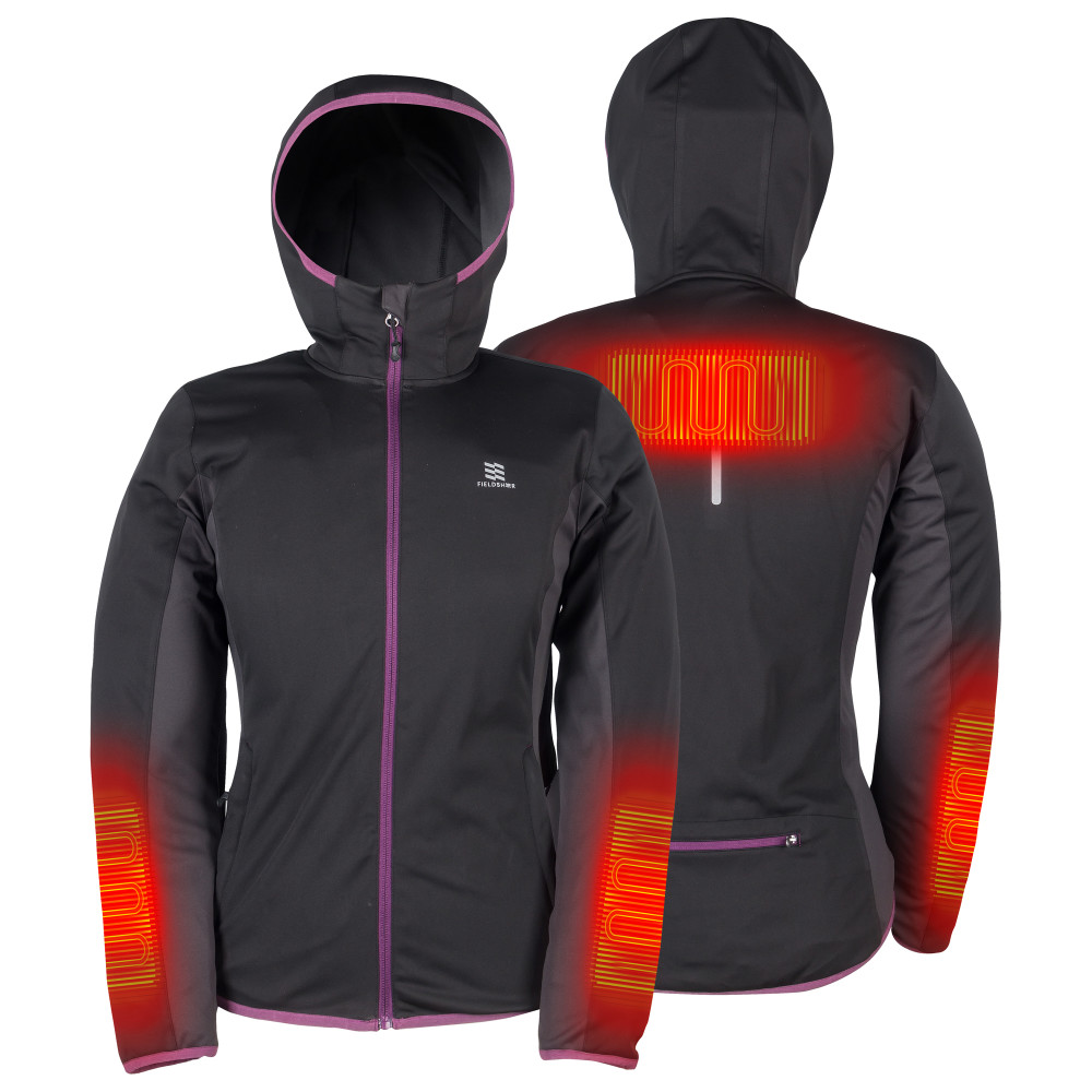 Mobile Warming Traveller Jacket Womens 7.4V Black Medium - Ascmtools