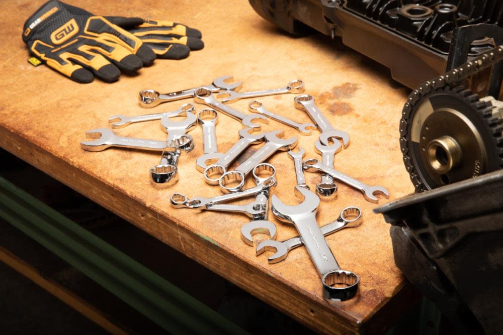 GEARWRENCH 20-Piece 12-Point Metric and Standard (SAE) Standard Combination Wrench Set - Ascmtools