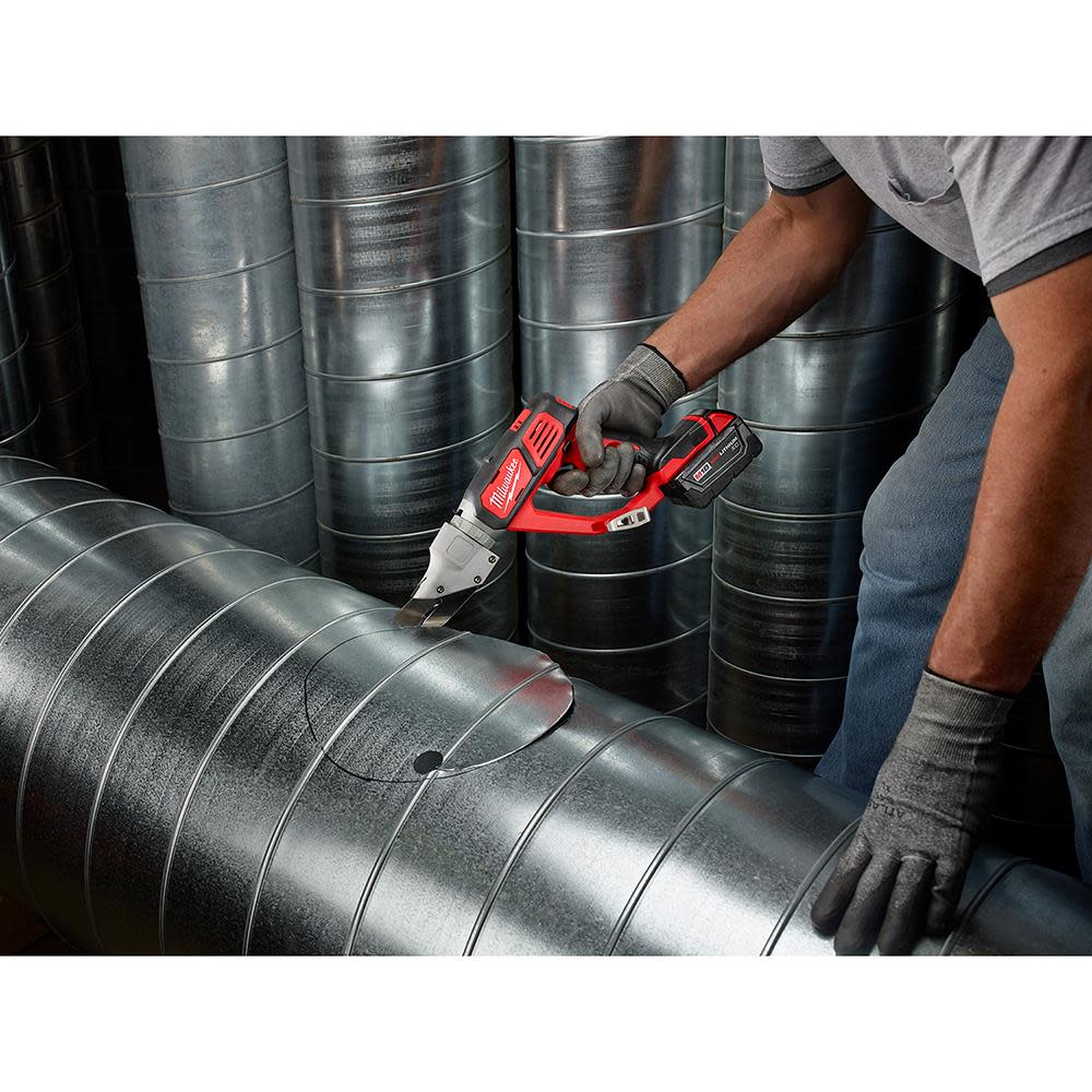 Milwaukee M18 Cordless 18 Gauge Single Cut Shear Kit - Ascmtools