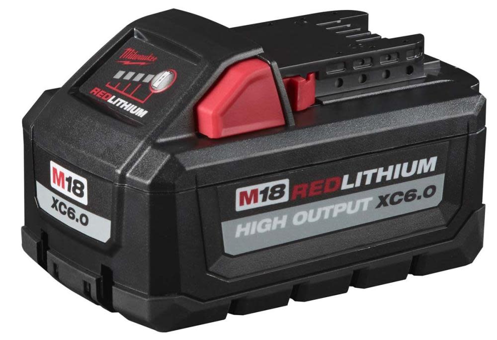 Milwaukee M18 REDLITHIUM HIGH OUTPUT XC 6.0Ah Battery Pack (2pk) - Ascmtools