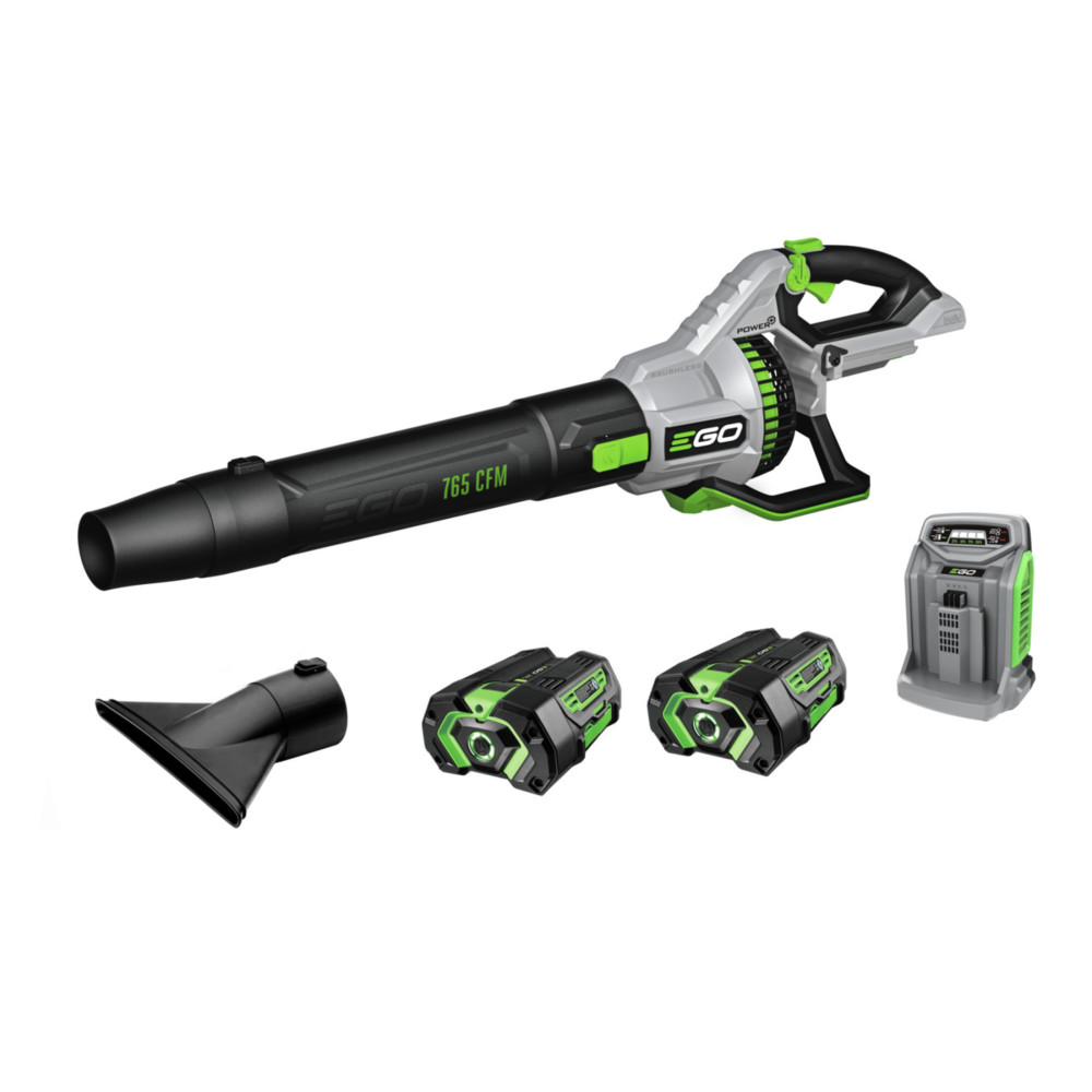 EGO POWER+ Blower 765 CFM Kit with 2 x 5Ah Batteries - Ascmtools