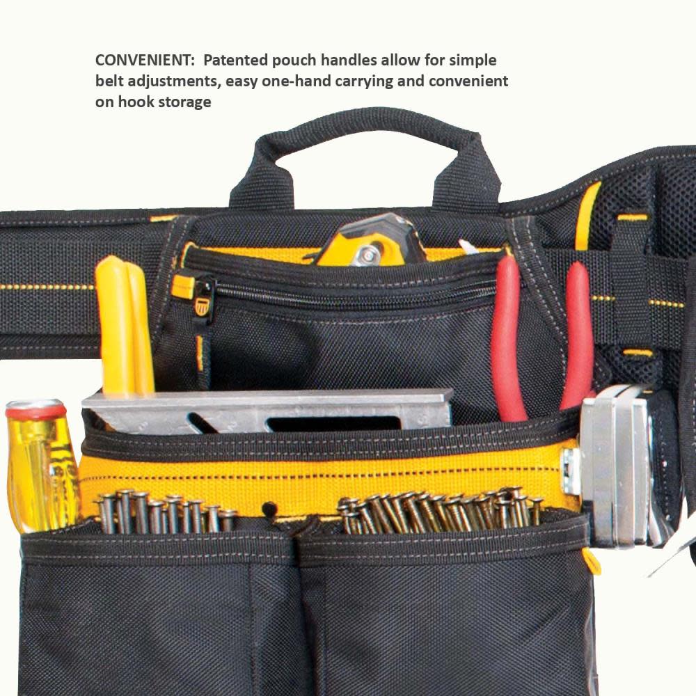 DEWALT 31 Pocket Professional Carpenter’s Combo Apron - Ascmtools