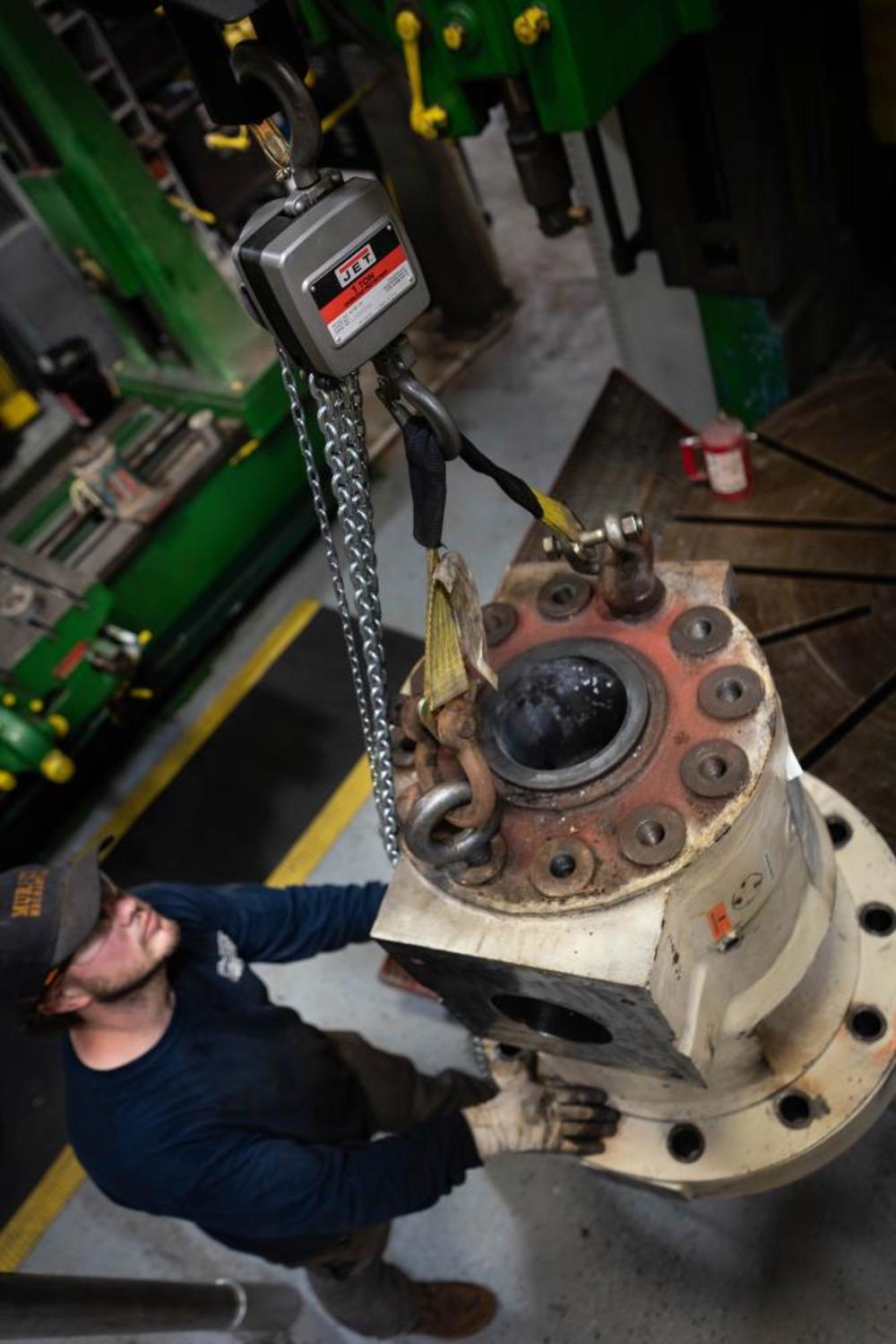 JET AL100-100-30 1 Ton Hand Chain Hoist with 30′ of Lift - Ascmtools