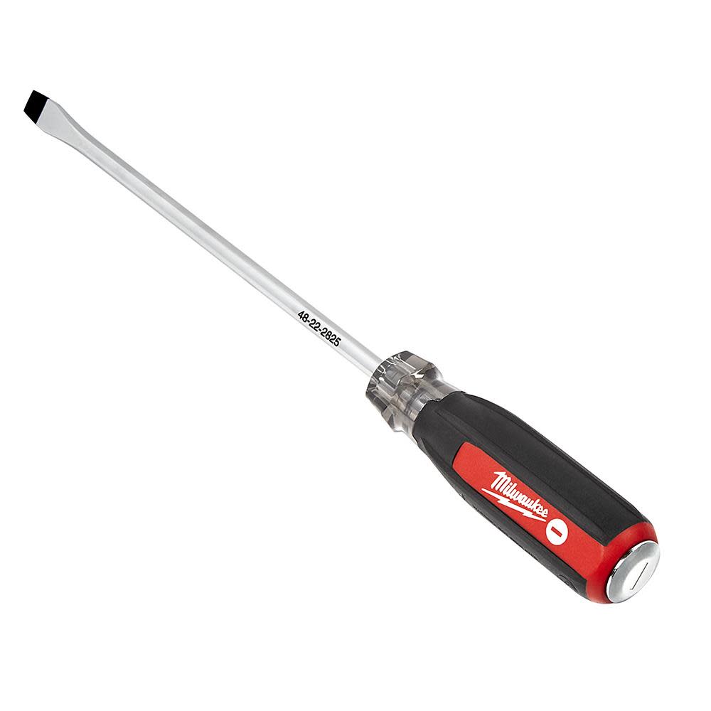 Milwaukee 5/16 in. Slotted – Demo Cushion Grip Screwdriver - Ascmtools