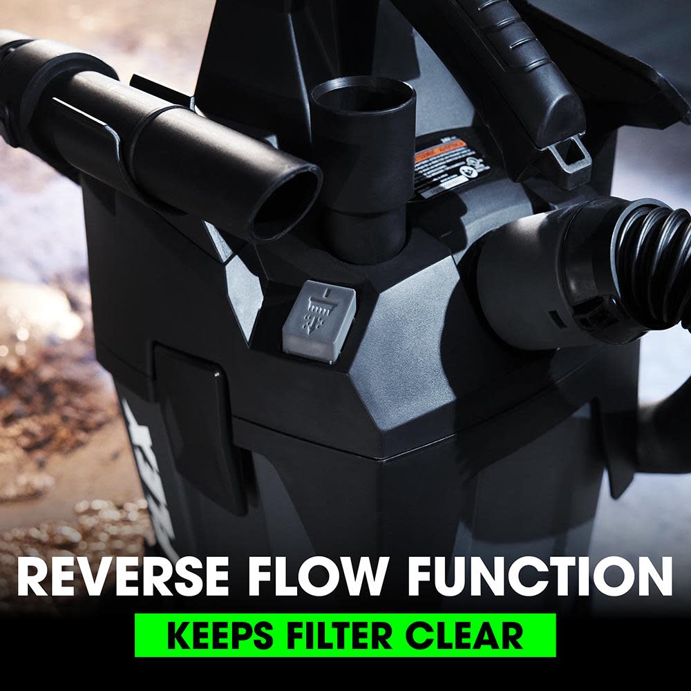 FLEX 1.6 GALLON WET/DRY VACUUM TOOL ONLY - Ascmtools