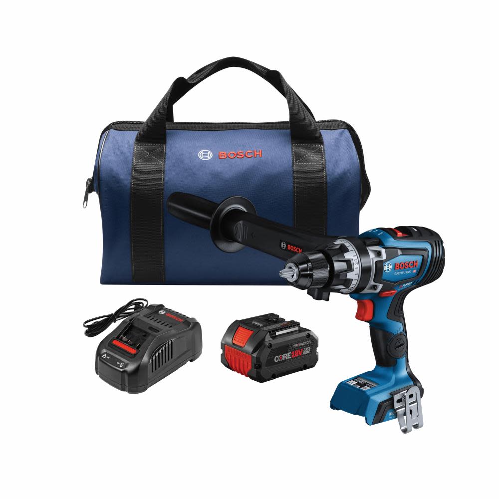Bosch PROFACTOR 18V Connected Ready 1/2″ Hammer Drill/Driver Kit - Ascmtools