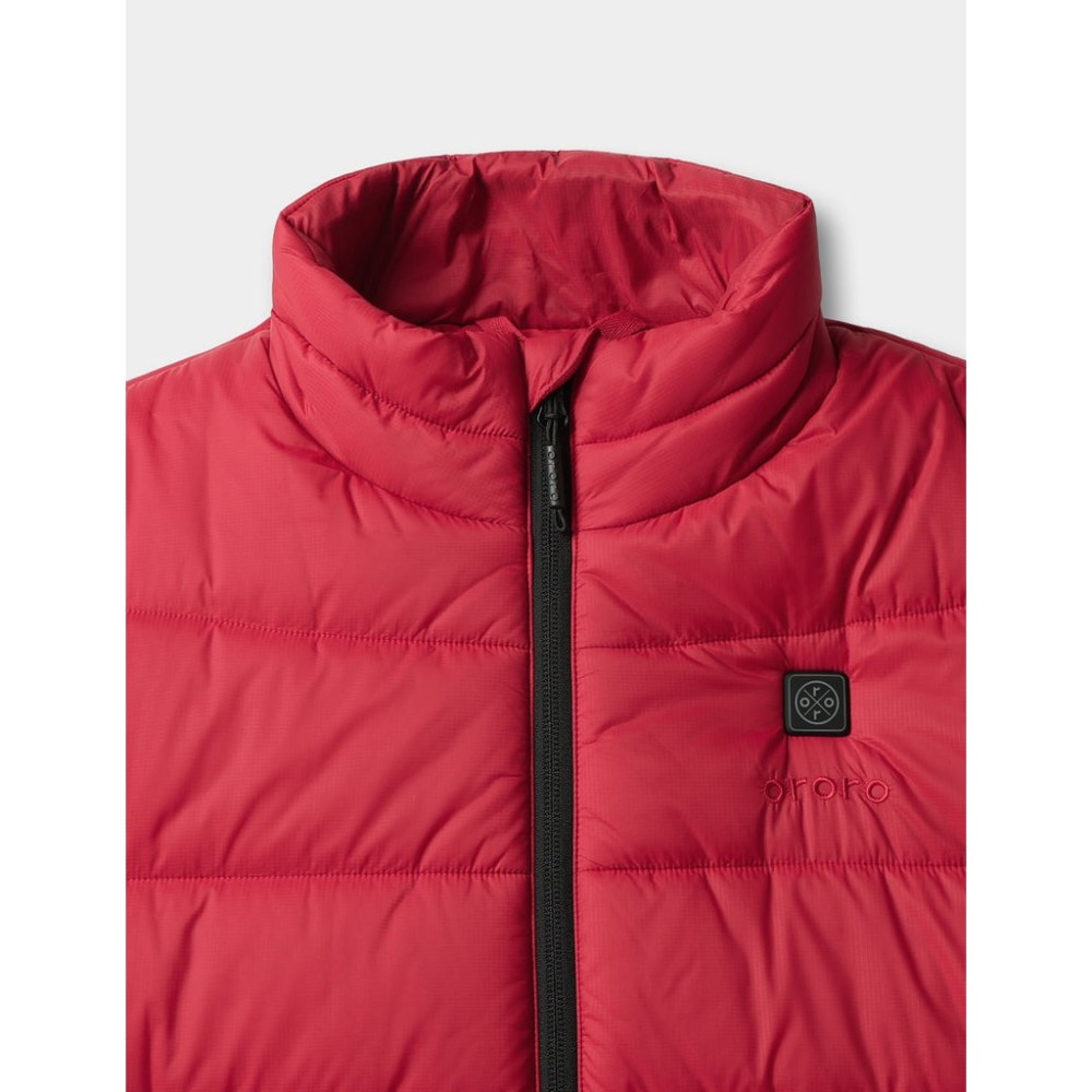 ORORO Mens Red Classic Heated Vest Kit 2X - Ascmtools