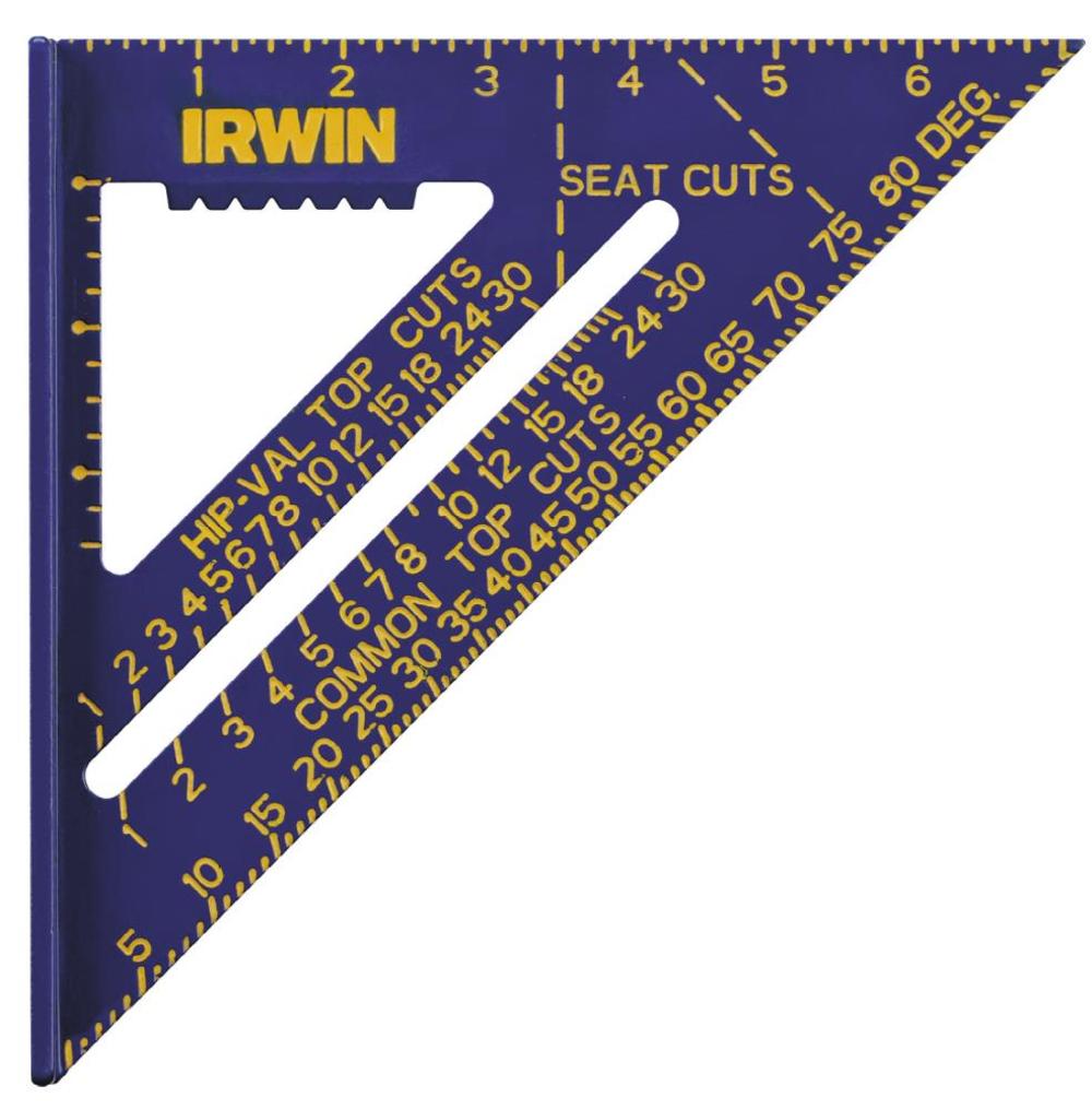 Irwin Hi-Con Aluminum Rafter Square 7 In. - Ascmtools