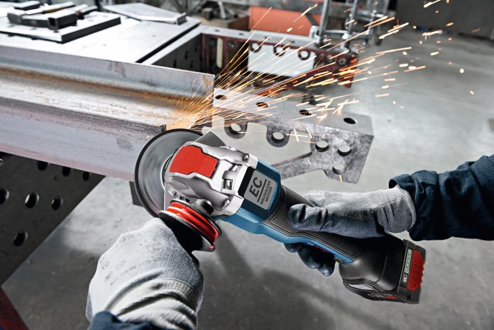 Bosch 18V X-LOCK 4 1/2″  5″ Angle Grinder CORE18V Kit - Ascmtools