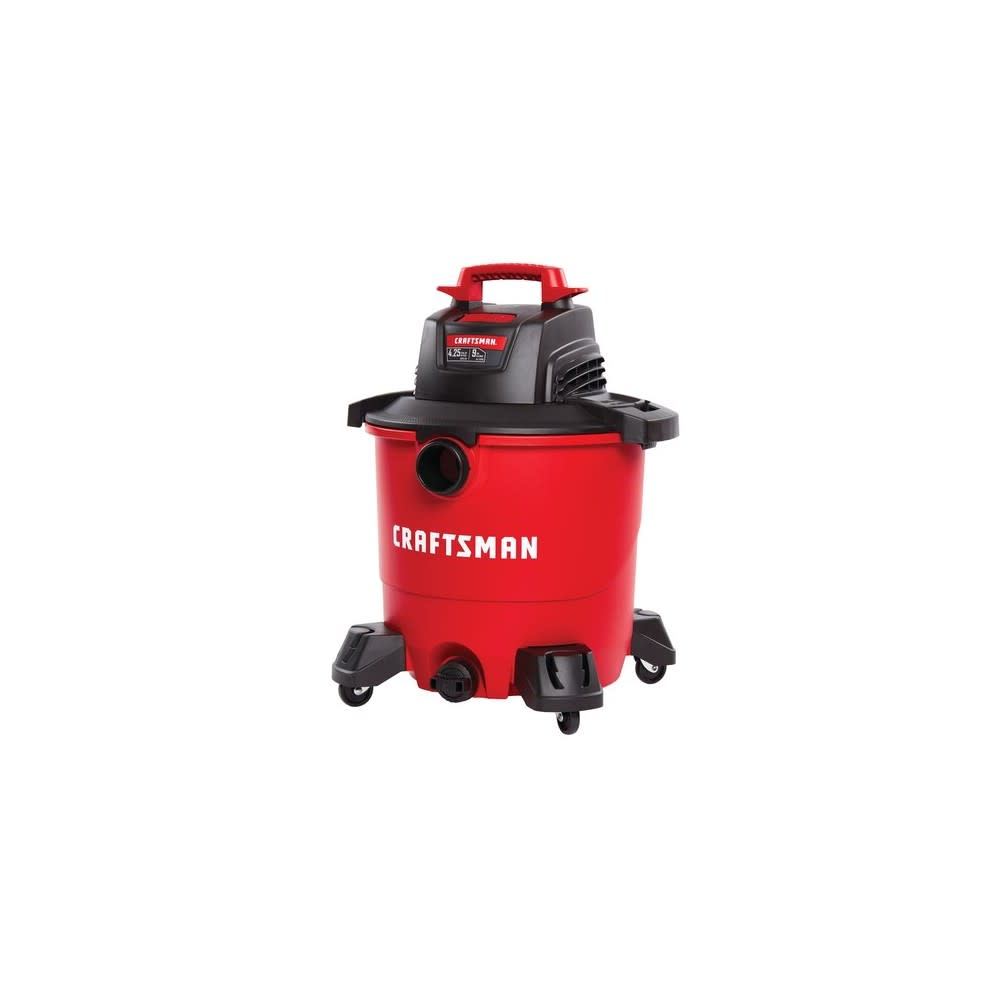 Craftsman Wet/Dry Vacuum 9 Gallon Corded 120V 4.25HP Peak - Ascmtools