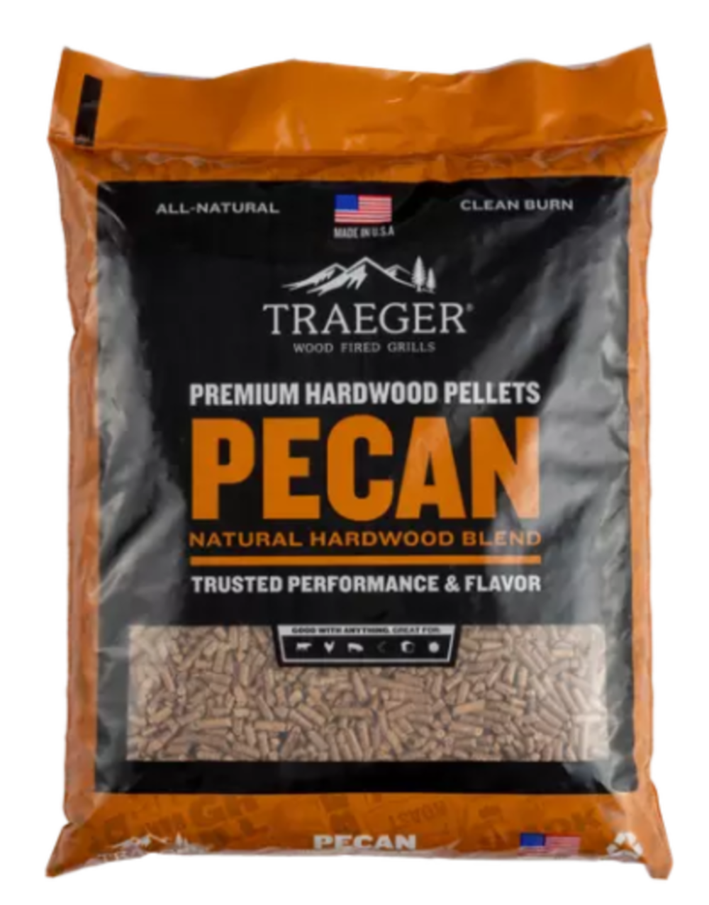 Traeger Pecan BBQ Wood Pellets 20lb Bag - Ascmtools