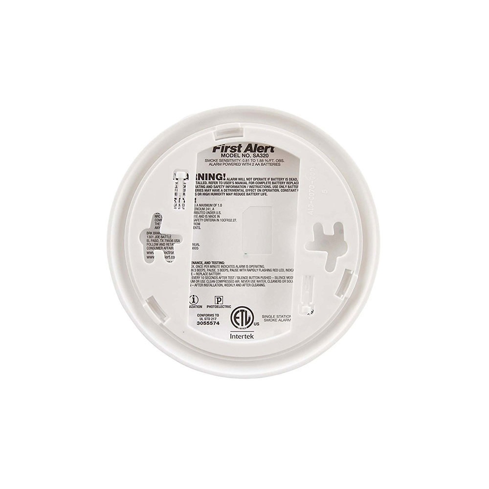 First Alert Smoke Alarm with Smart Sensing Technology and Nuisance Resistance - Ascmtools