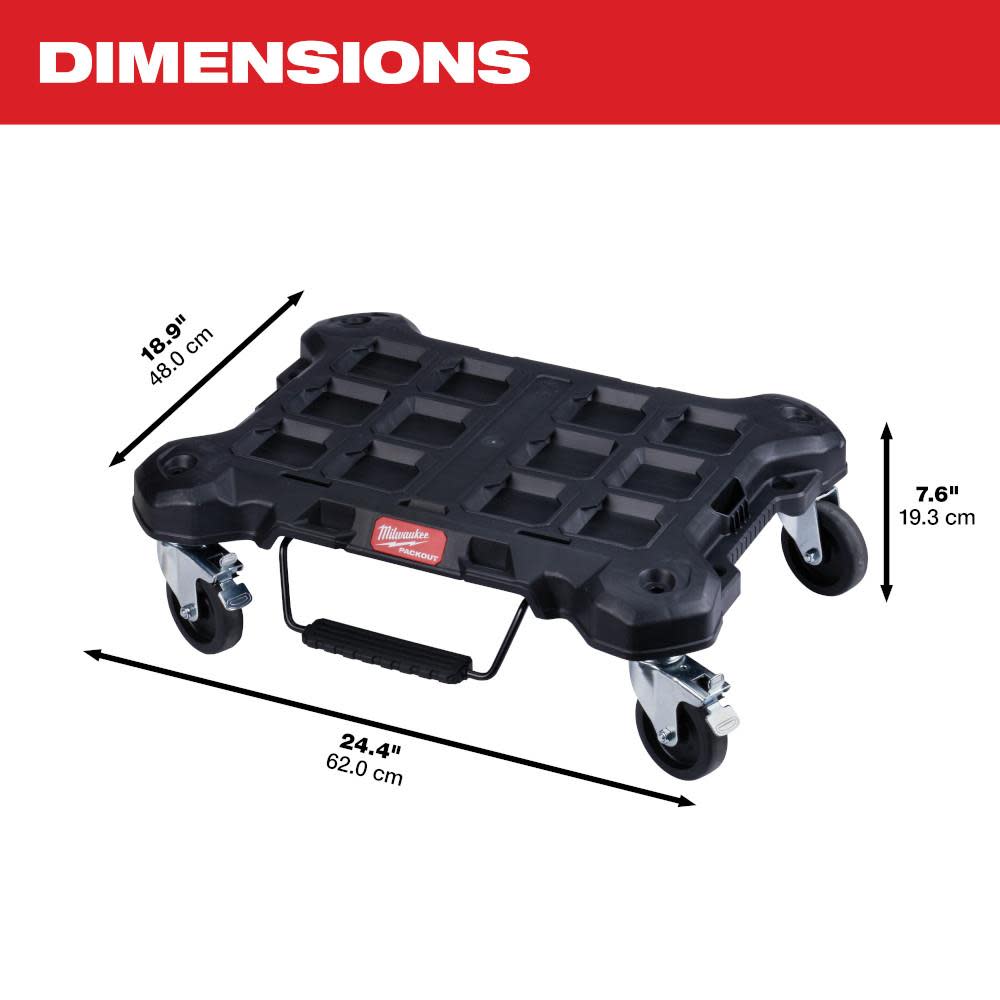Milwaukee PACKOUT Dolly - Ascmtools
