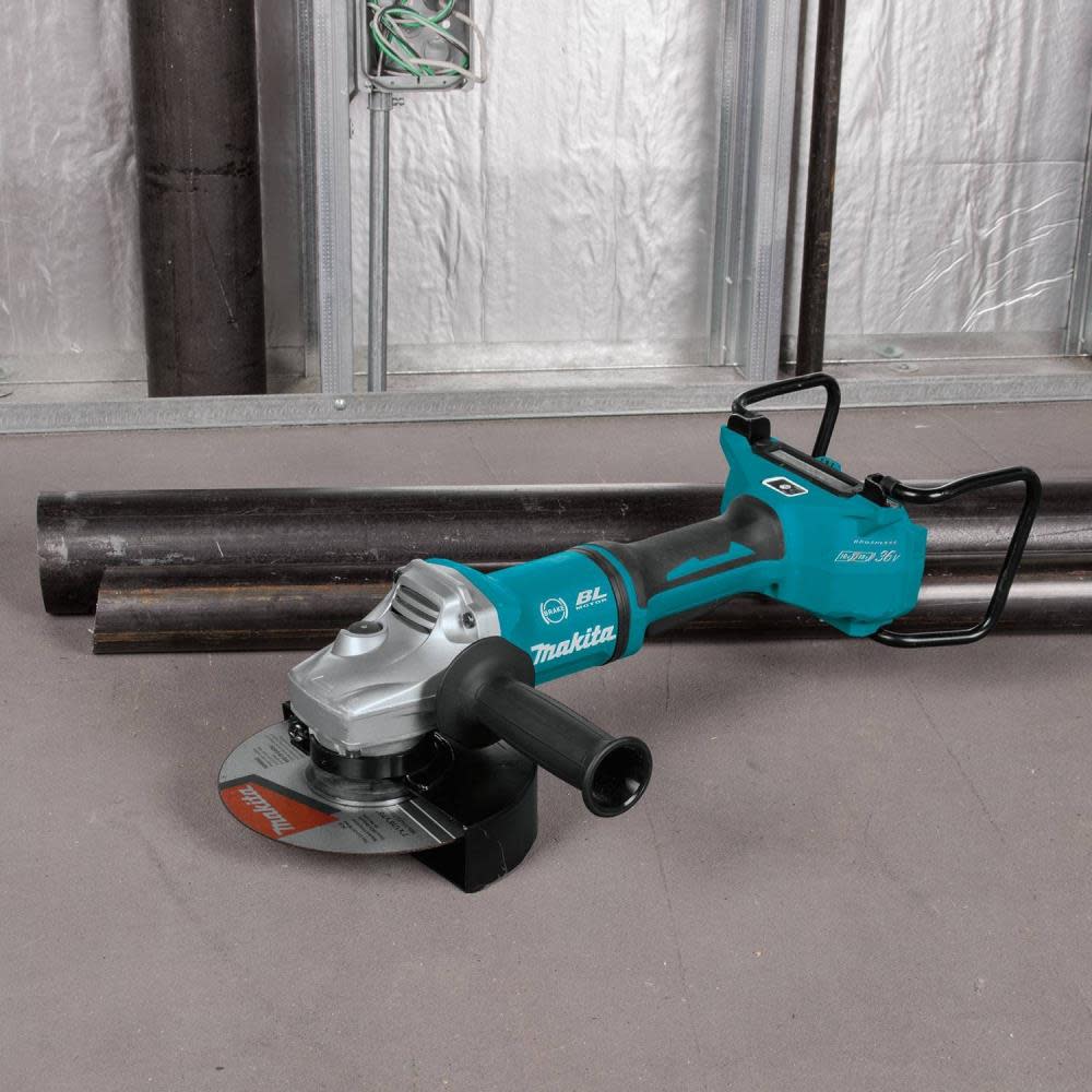 Makita 18V X2 LXT 36V 7″ Cut-Off/Angle Grinder with Electric Brake & AWS Bare Tool - Ascmtools