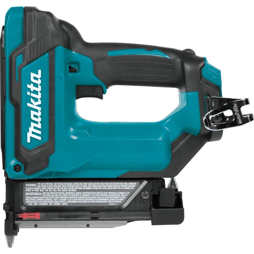 Makita 12V Max CXT Lithium-Ion Cordless Pin Nailer 23 ga. Tool Only - Ascmtools