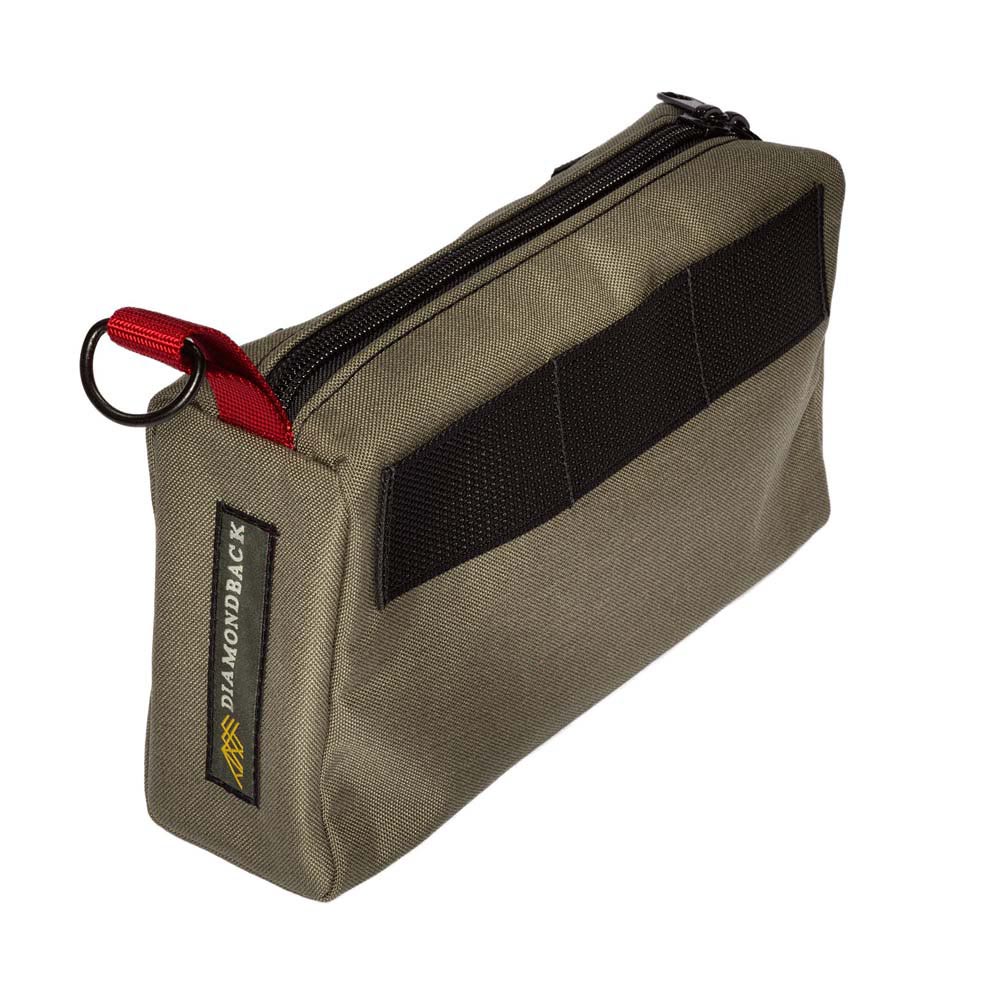 Diamondback Toolbelts Red Webbing GoPax Small Zipper Bag - Ascmtools