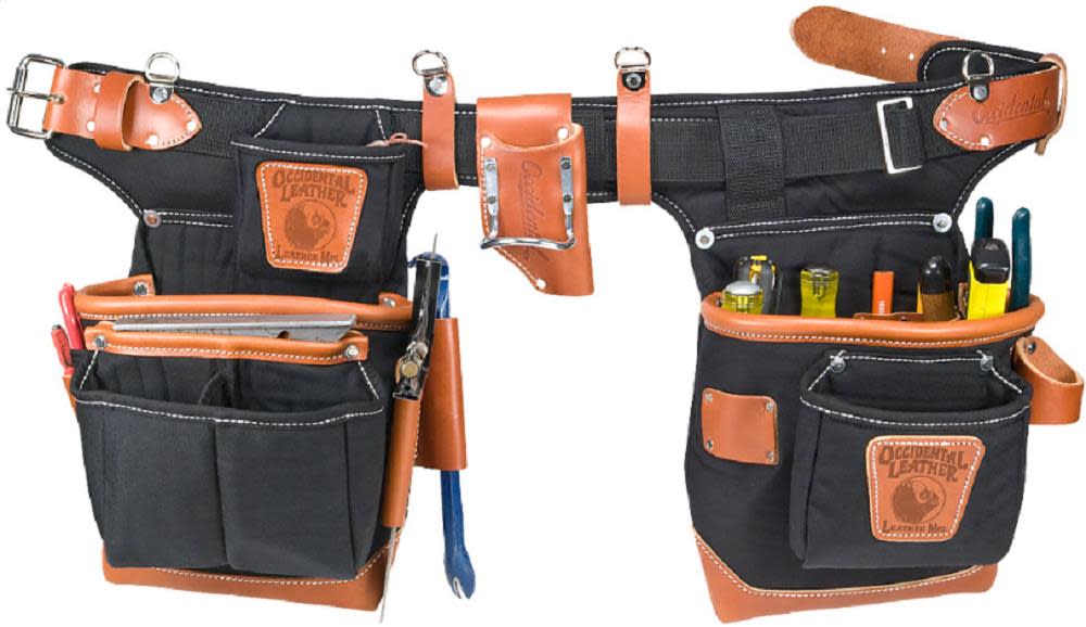 Occidental Leather Adjust To Fit Fat Lip Tool Bag Set Left Handed - Ascmtools