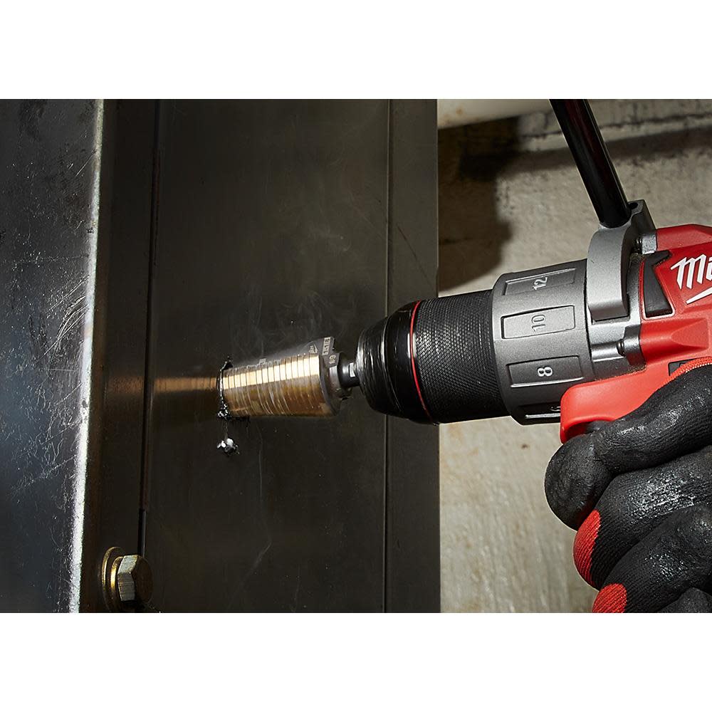 Milwaukee Cobalt Step Drill Bit #9 1/8-1-1/8″ - Ascmtools