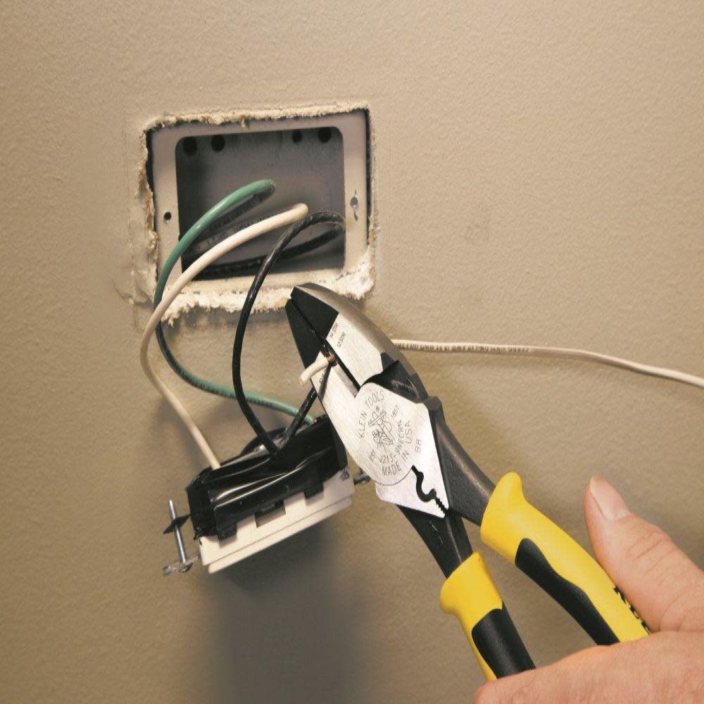 Klein Tools Pliers Side Cut Wire Strip Crimp - Ascmtools