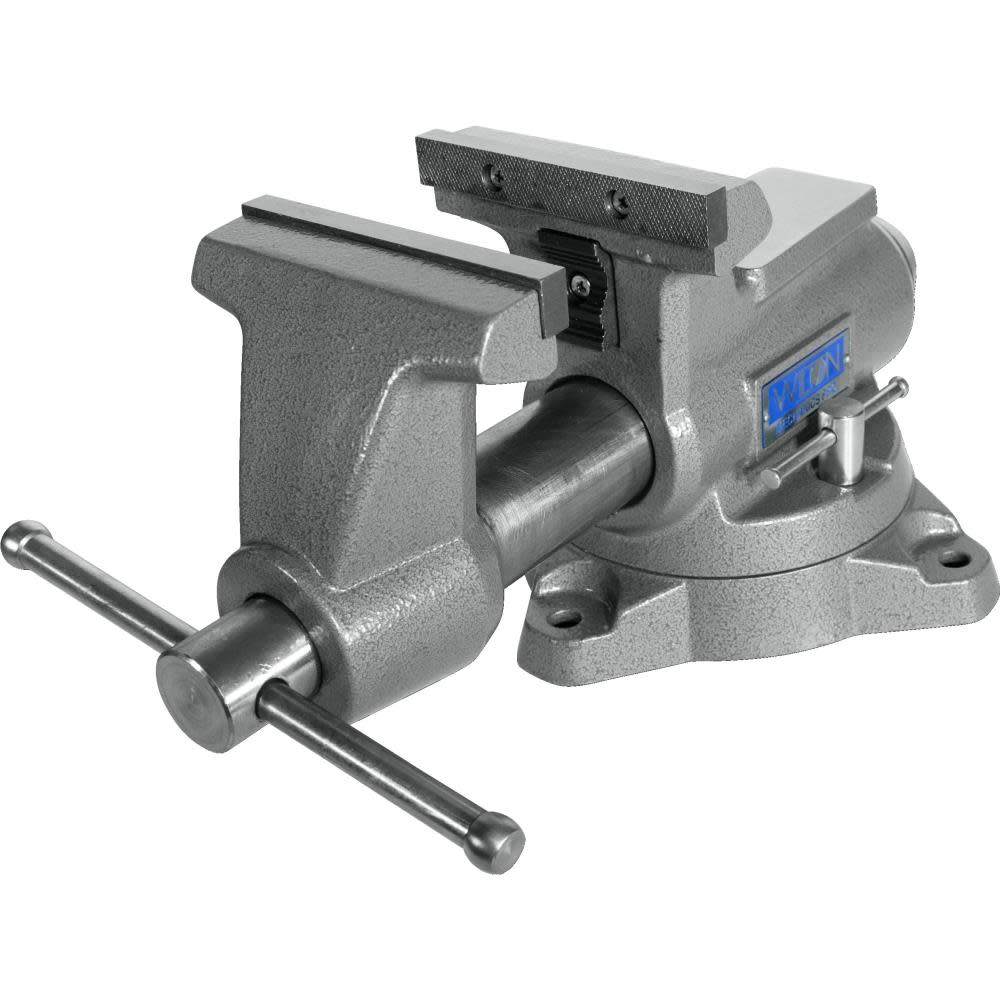 Wilton Mechanics Pro Vise 5-1/2 Jaw Width 5″ Jaw Opening 360 Swivel Base - Ascmtools