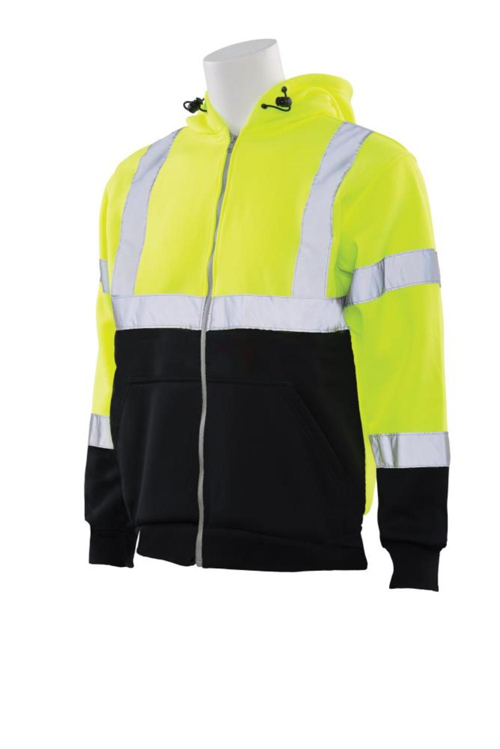 ERB W375B CL3 Hi Vis Hoodie Sweatshirt XL - Ascmtools
