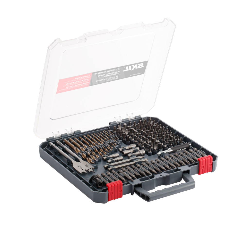 SKIL Drilling and Screw Driving Kit with Bit Grip 120pc - Ascmtools