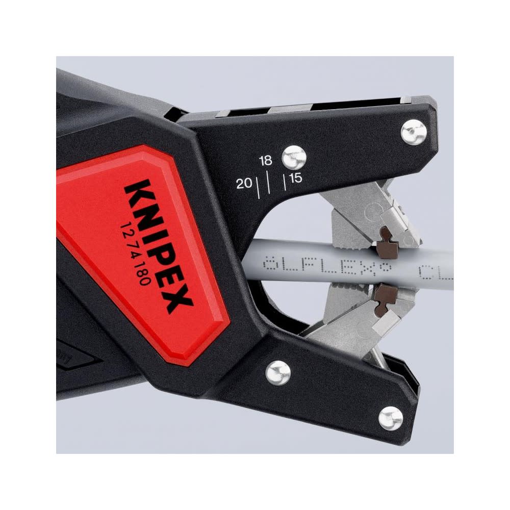 Knipex Automatic Cable Stripping Pliers For Cable 175mm - Ascmtools