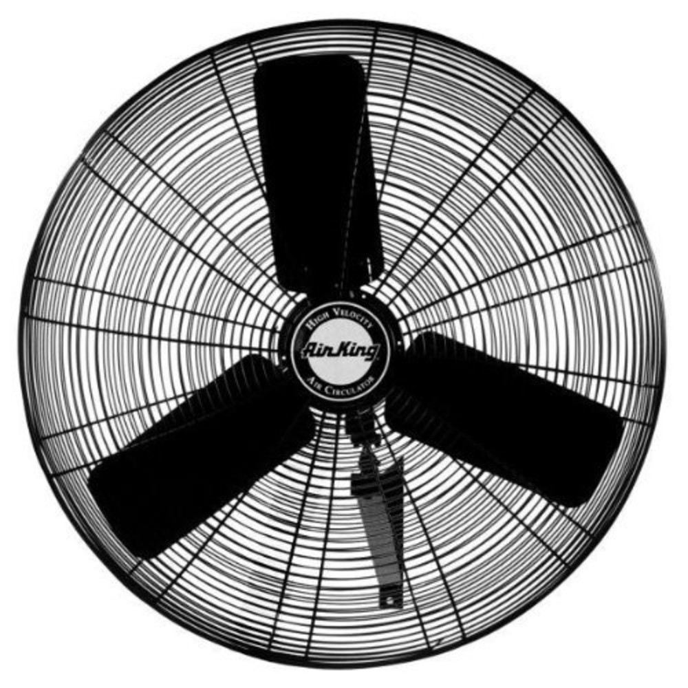 Air King 30″ 1/4 HP Oscillating Wall Mount Fan - Ascmtools