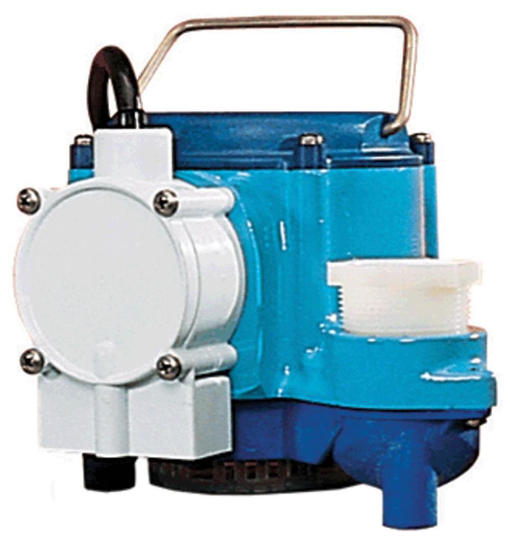 Little Giant Pump 6-CIA Automatic Submersible Sump Pump. 1/3HP 110V 10 Ft Cord 1-1/4/1-1/2 In Discharge - Ascmtools