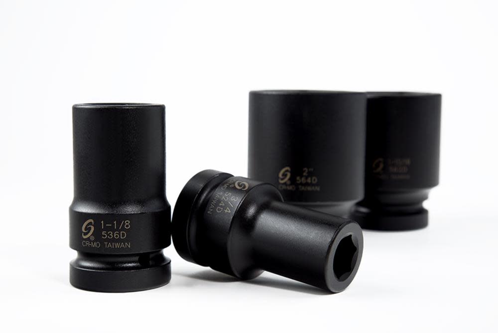 Sunex 1 In. Drive SAE Deep Impact Socket Set 21 pc. - Ascmtools