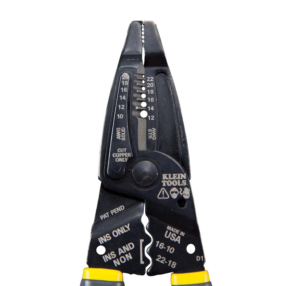 Klein Tools Long-Nose Wire Stripper/Crimper - Ascmtools
