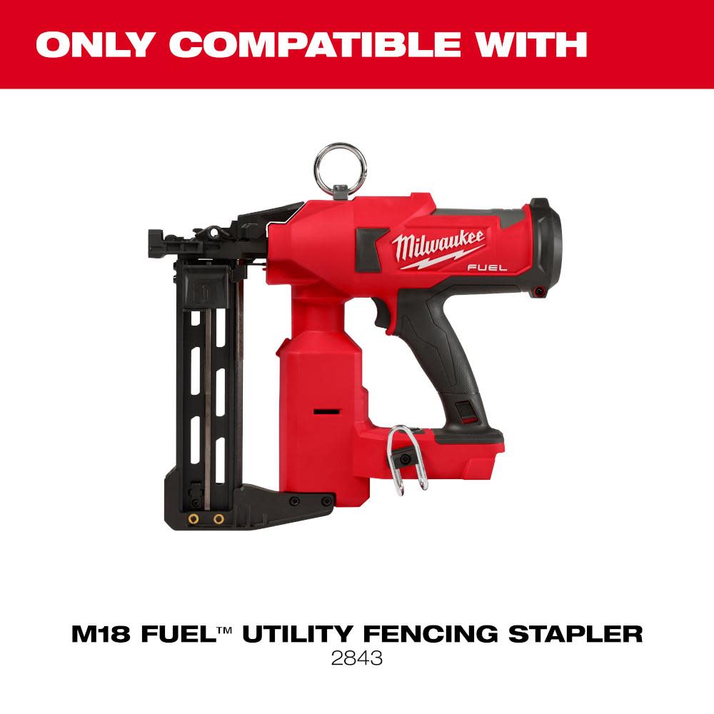 Milwaukee Galvanized Staples 2″ 9 Gauge - Ascmtools