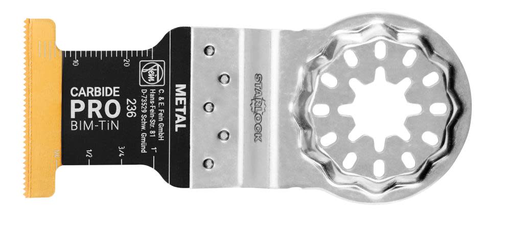 Fein E-Cut Carbide Pro Oscillating Multi-Tool Blade 3-Pack - Ascmtools