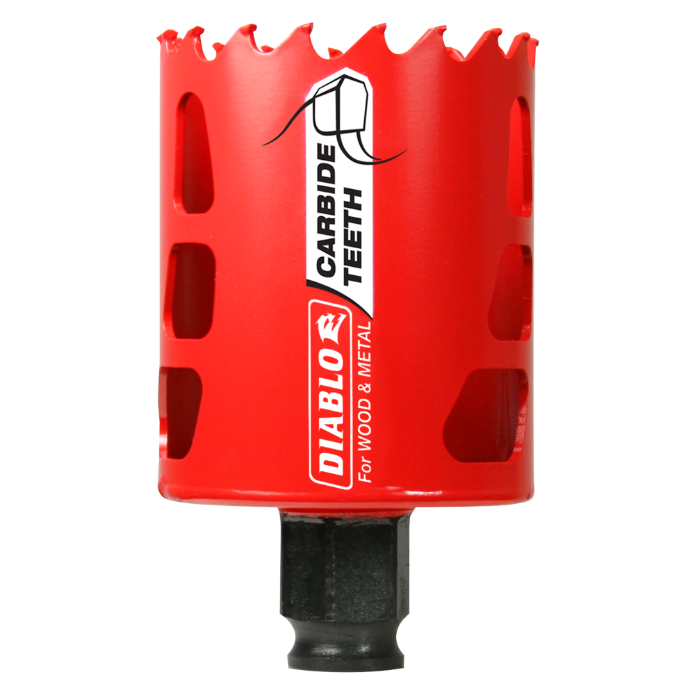 Diablo Tools 2-1/8″ (54mm) Carbide-Tip Wood & Metal Holesaw - Ascmtools