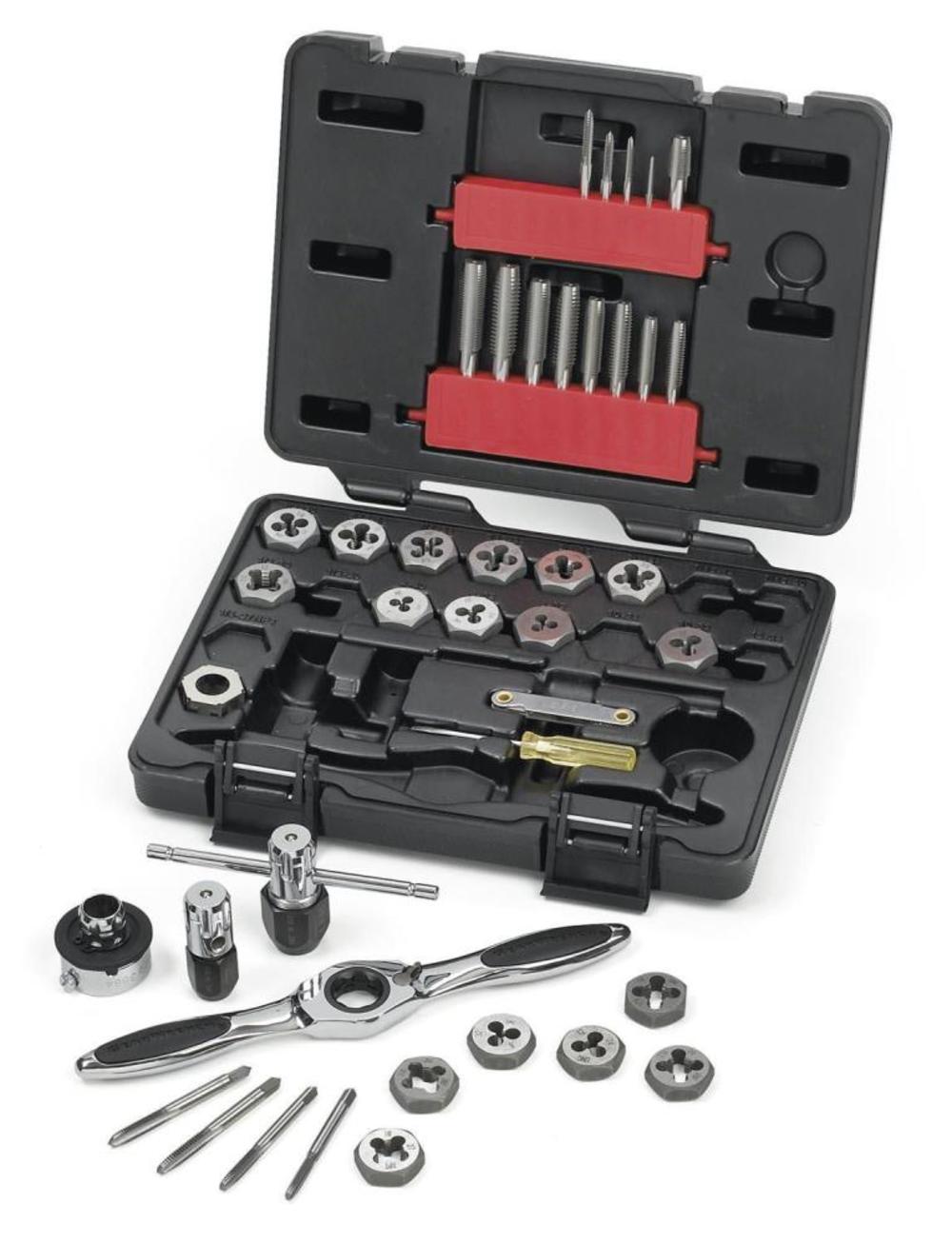 GEARWRENCH 40pc SAE Ratcheting Tap and Die Drive Tool Set - Ascmtools